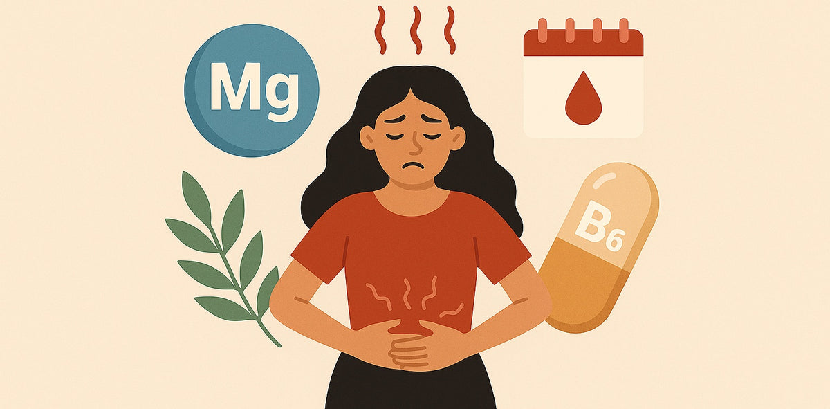 Magnesium och vitamin B6 vid PMS – hur fungerar det?