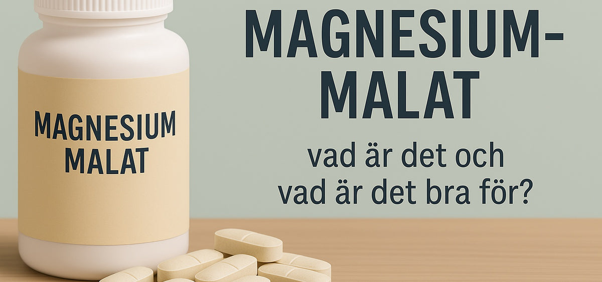 Magnesiummalat – vad är det och vad är det bra för?