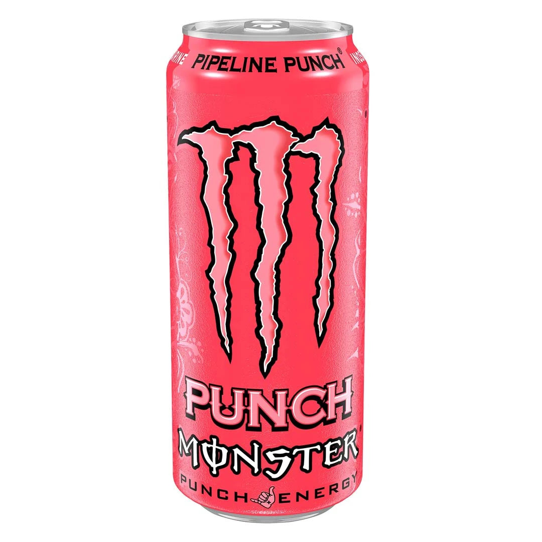 Monster Energy 500 ml kolsyrad dryck i en rosa burk för smaken Pipeline Punch., bild 19 av 20
