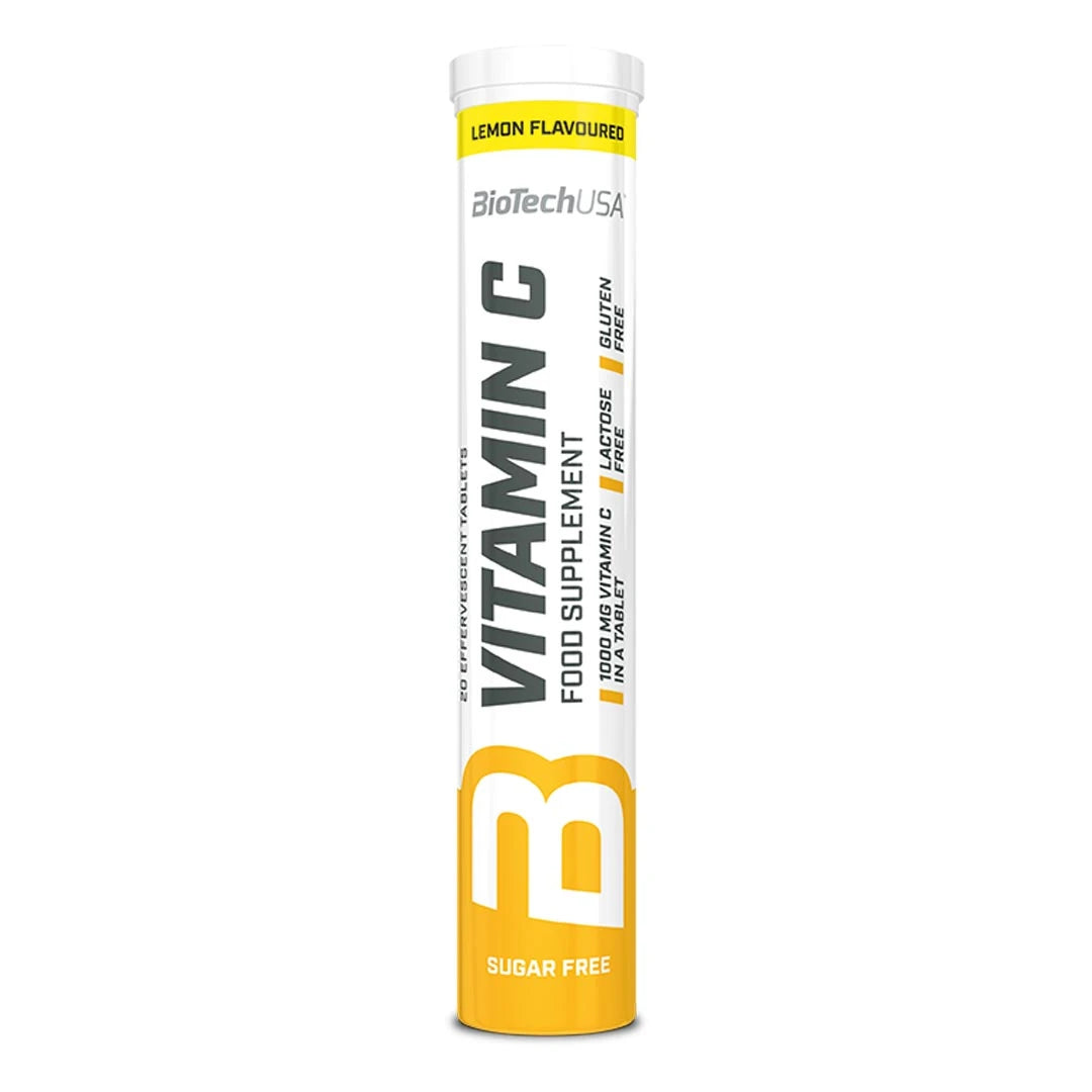 BioTechUSA Vitamin C Effervescent Orange 20 tabs, bild 1 av 1