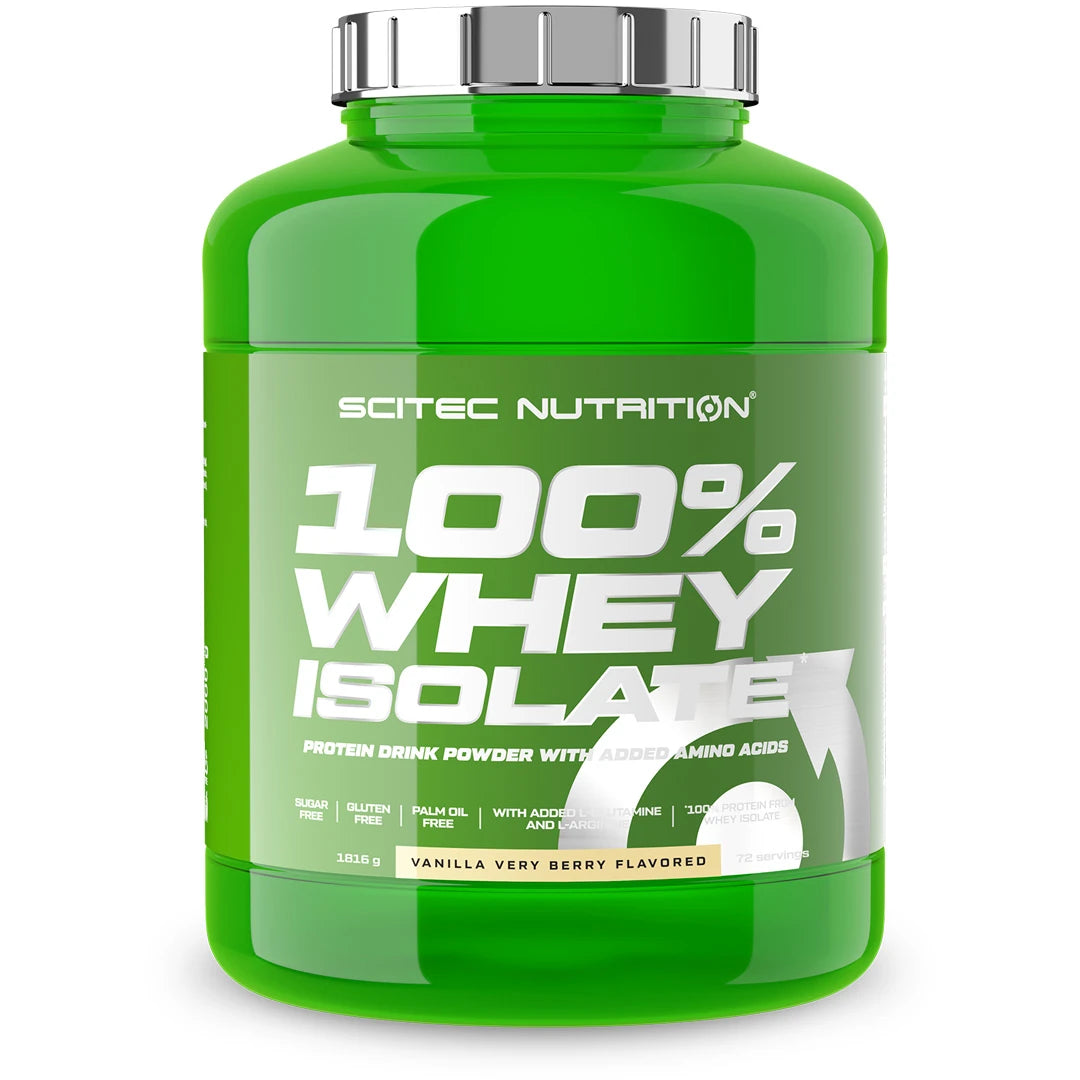 Scitec Nutrition 100% Whey Isolate 1.81 kg, bild 2 av 10