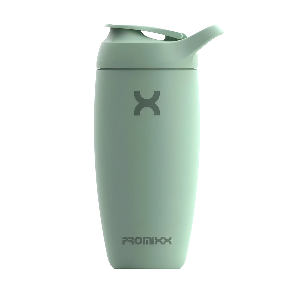 ProMixx Pursuit Double Wall Steel 550 ml stålflaska i färgen Seagrass Green med sportlock och silikonfront., bild 2 av 5