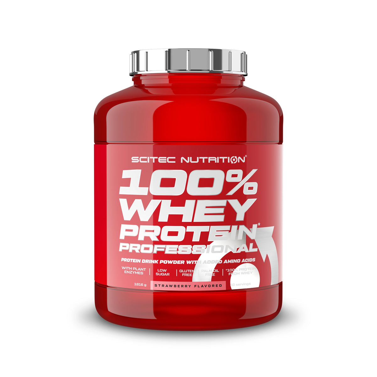 Scitec Nutrition 100% Whey Protein Professional 1.81 kg, bild 2 av 11