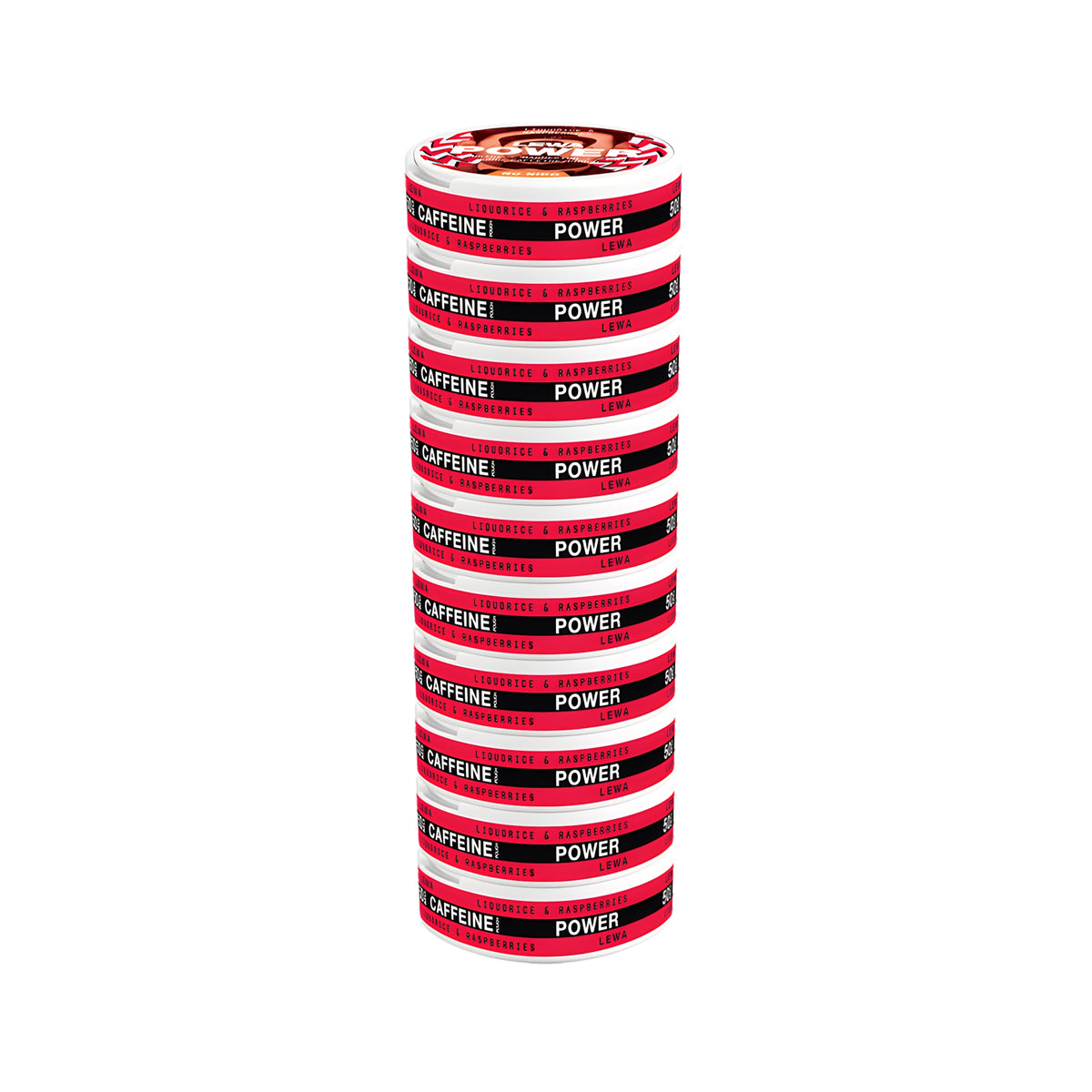 10 x LEWA Power No Nico Liquorice/Raspberries