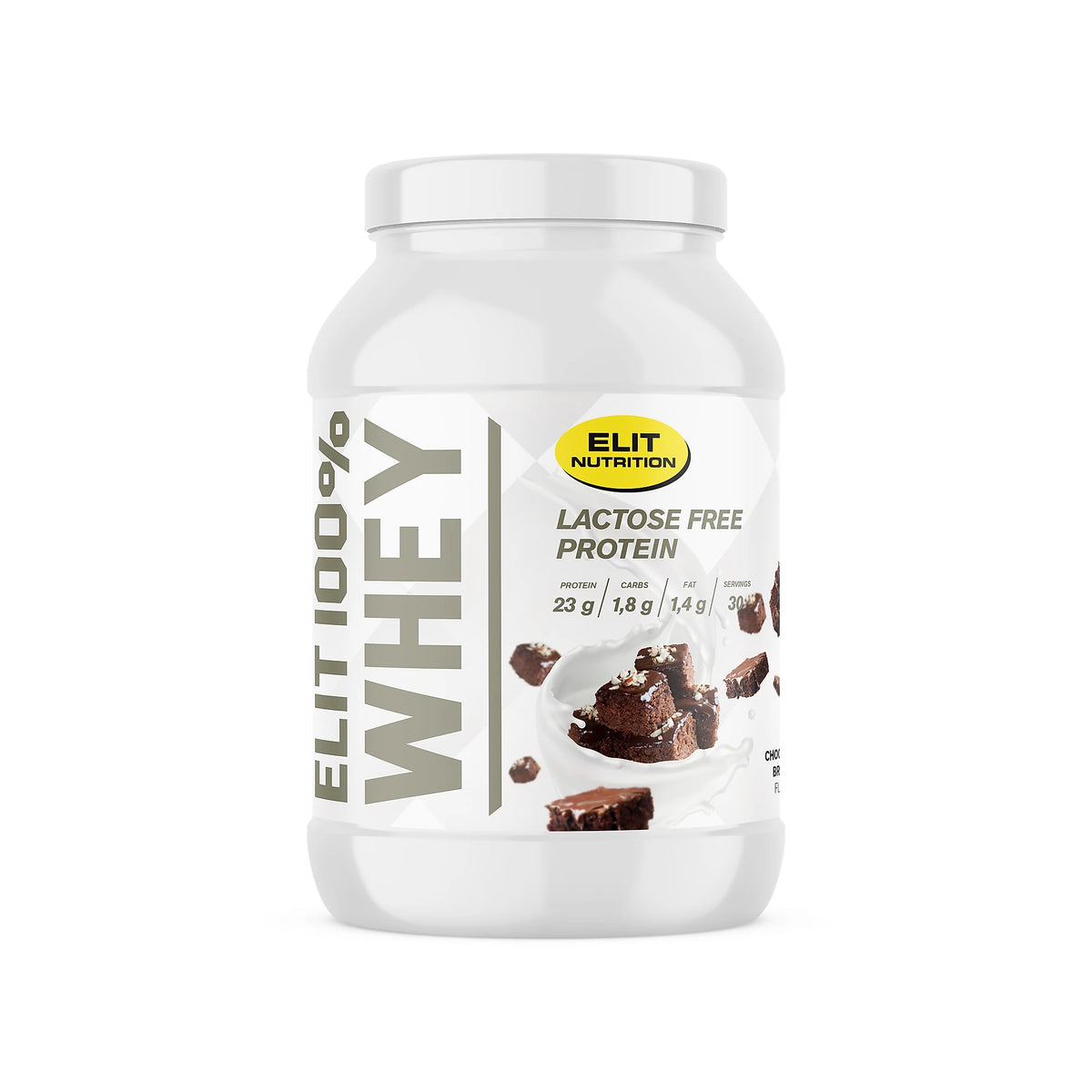 Elit Nutrition 100% Whey Laktosfri 900 g, bild 1 av 3