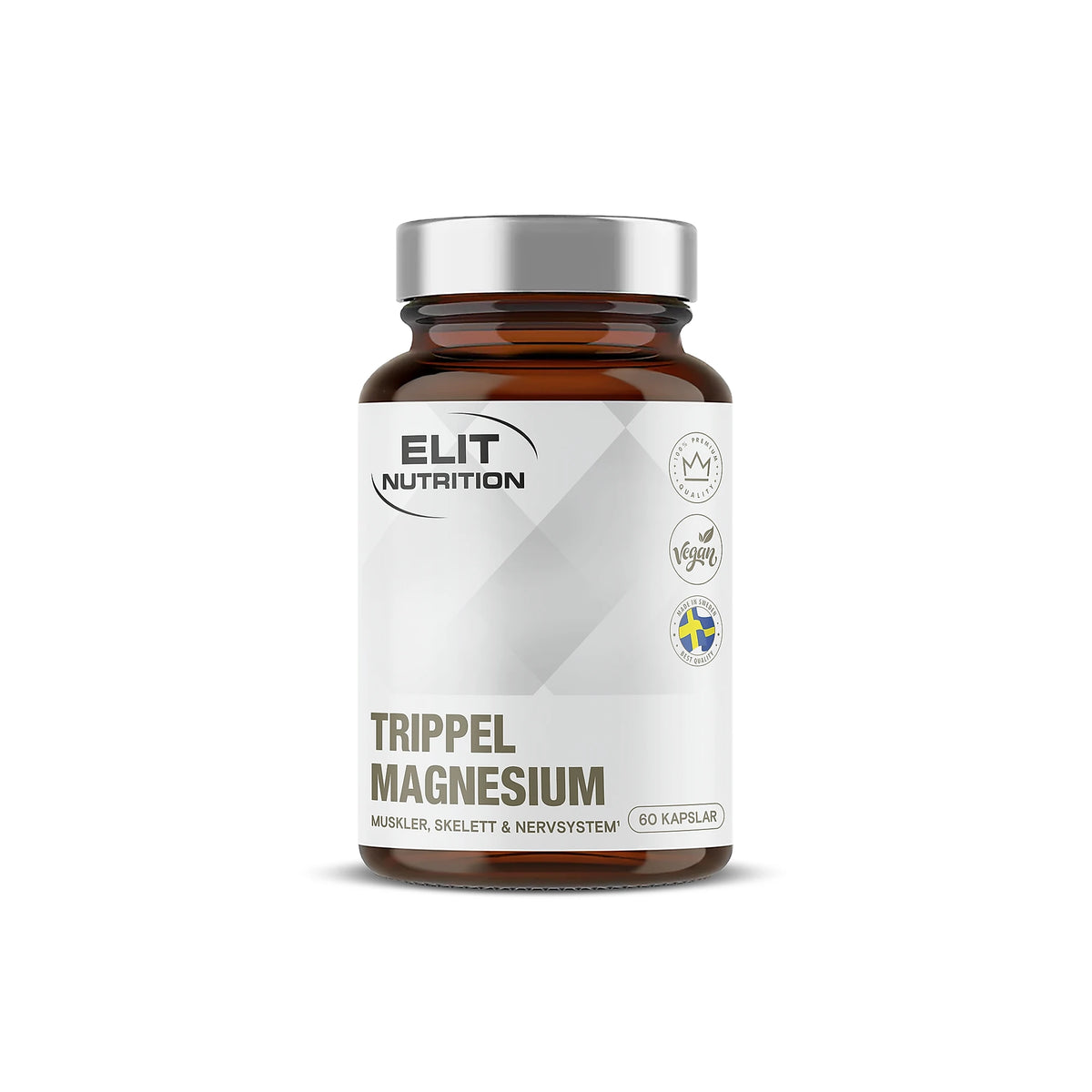 Elit Nutrition Trippel Magnesium 60 kapslar, bild 1 av 1