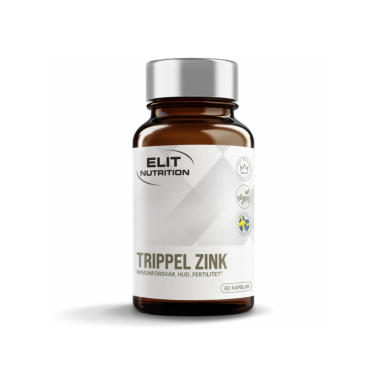 Elit Nutrition Trippel Zink 60 kapslar, bild 1 av 1