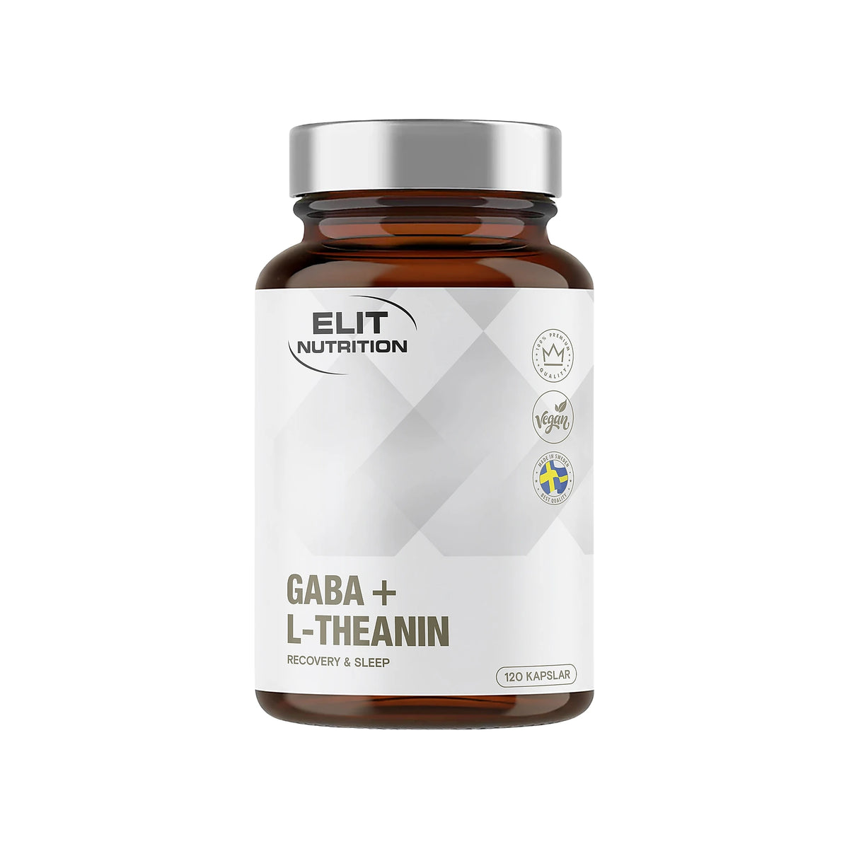 Elit Nutrition GABA + L-Theanine 120 kapslar, bild 1 av 1