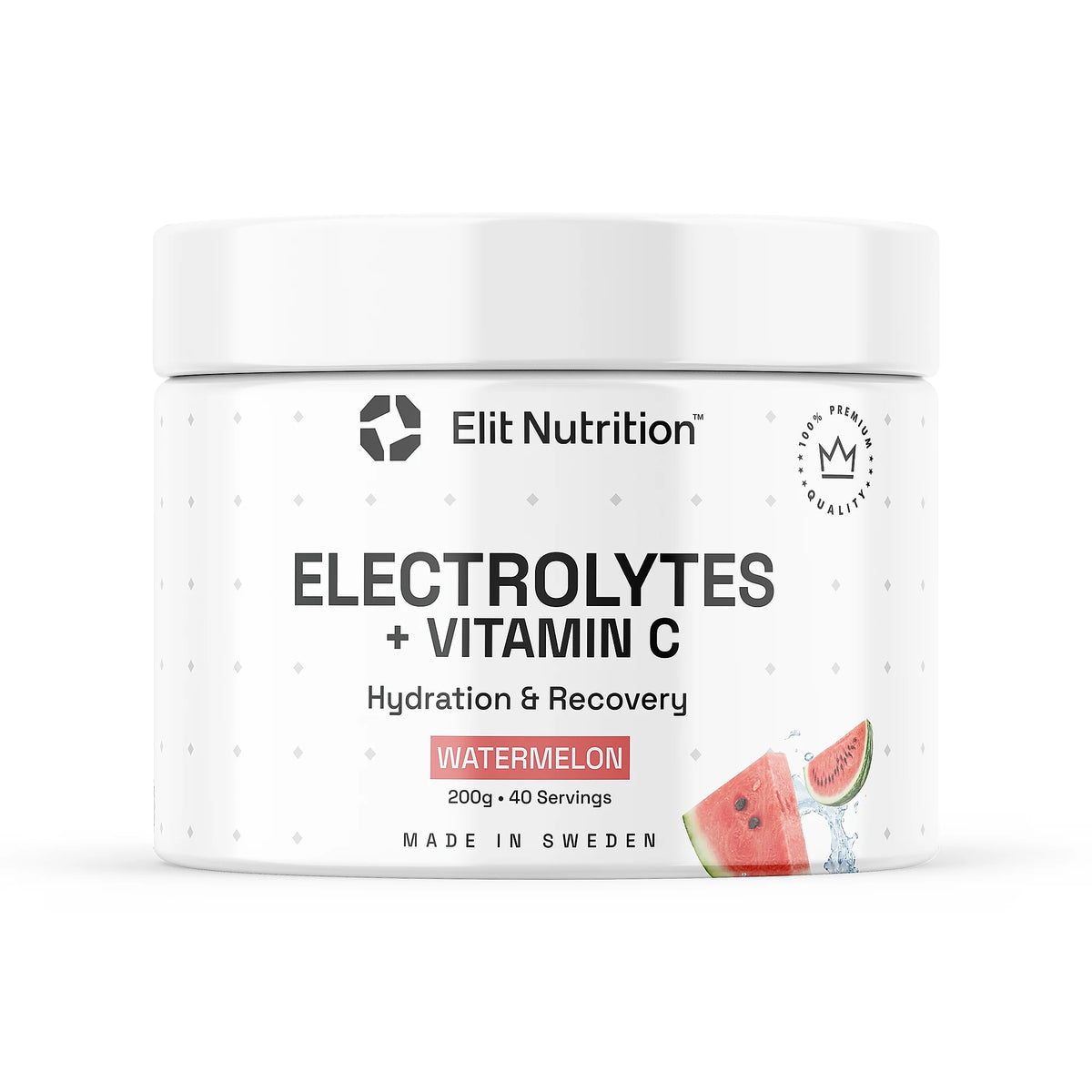 Elit Nutrition Electrolytes + Vitamin C 300 g, bild 1 av 3