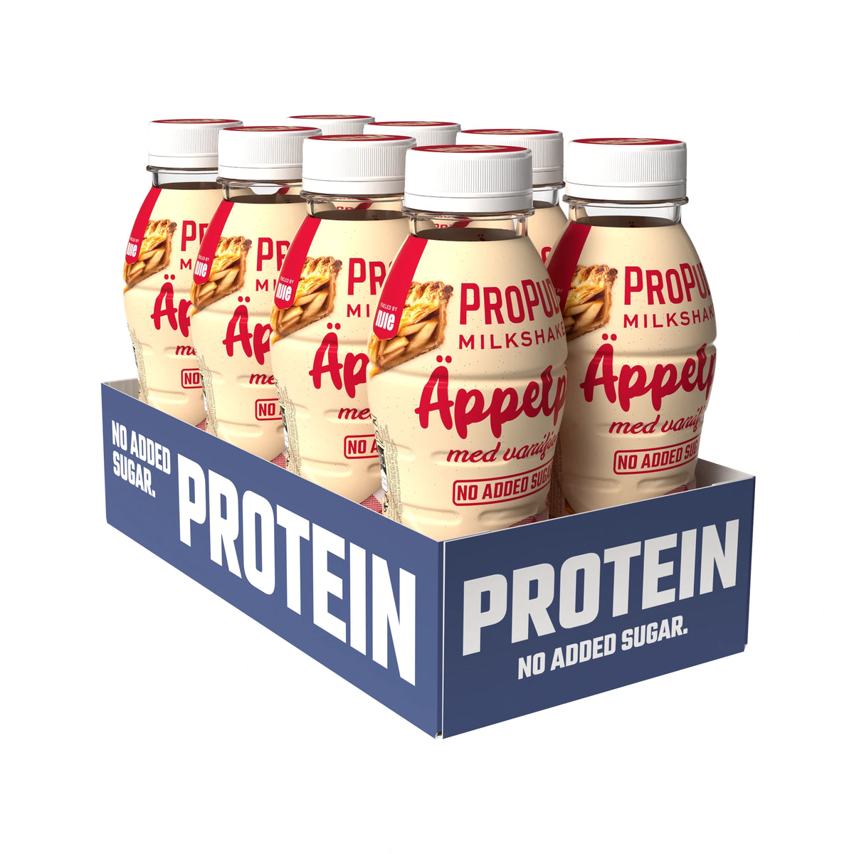 8 x NJIE ProPud Protein Milkshake 330 ml Äppelpaj, bild 1 av 1