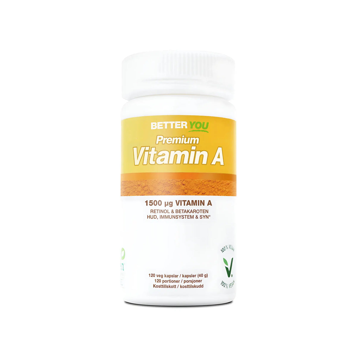 Better You Premium Vitamin A 120 kaps, bild 1 av 1