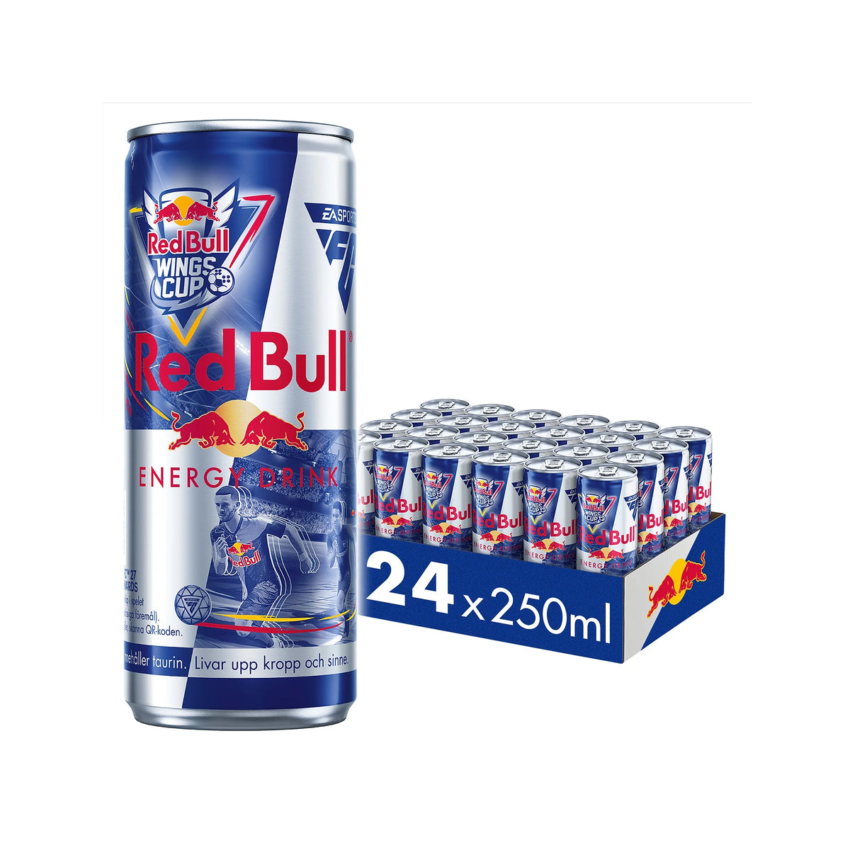 24 x Red Bull 250 ml Wings Cup Edition Original