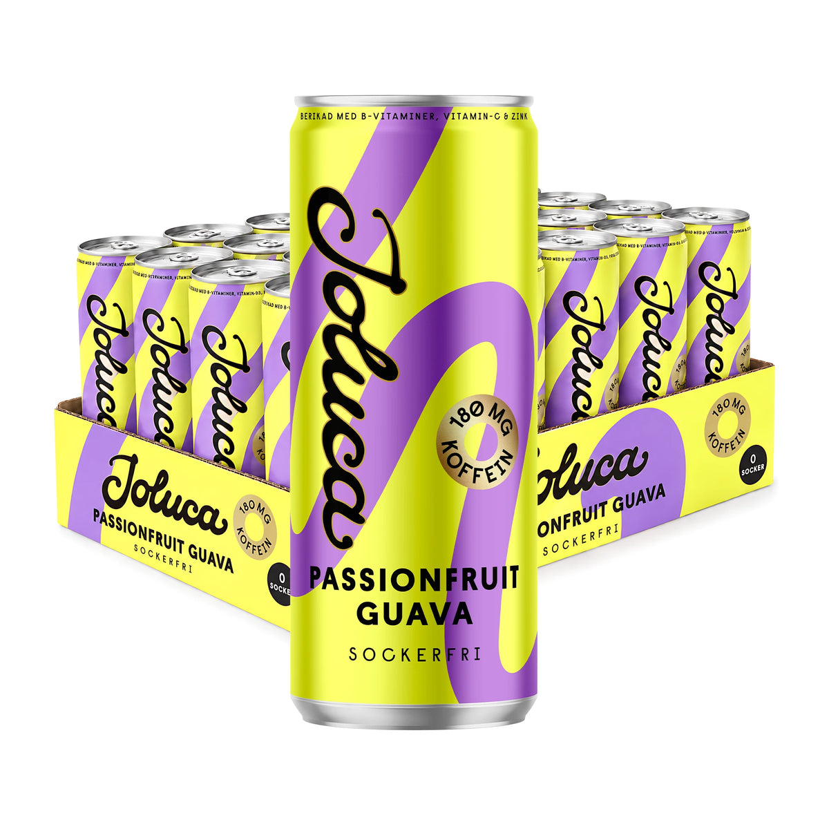 24 x Joluca 330 ml Passionfruit Guava