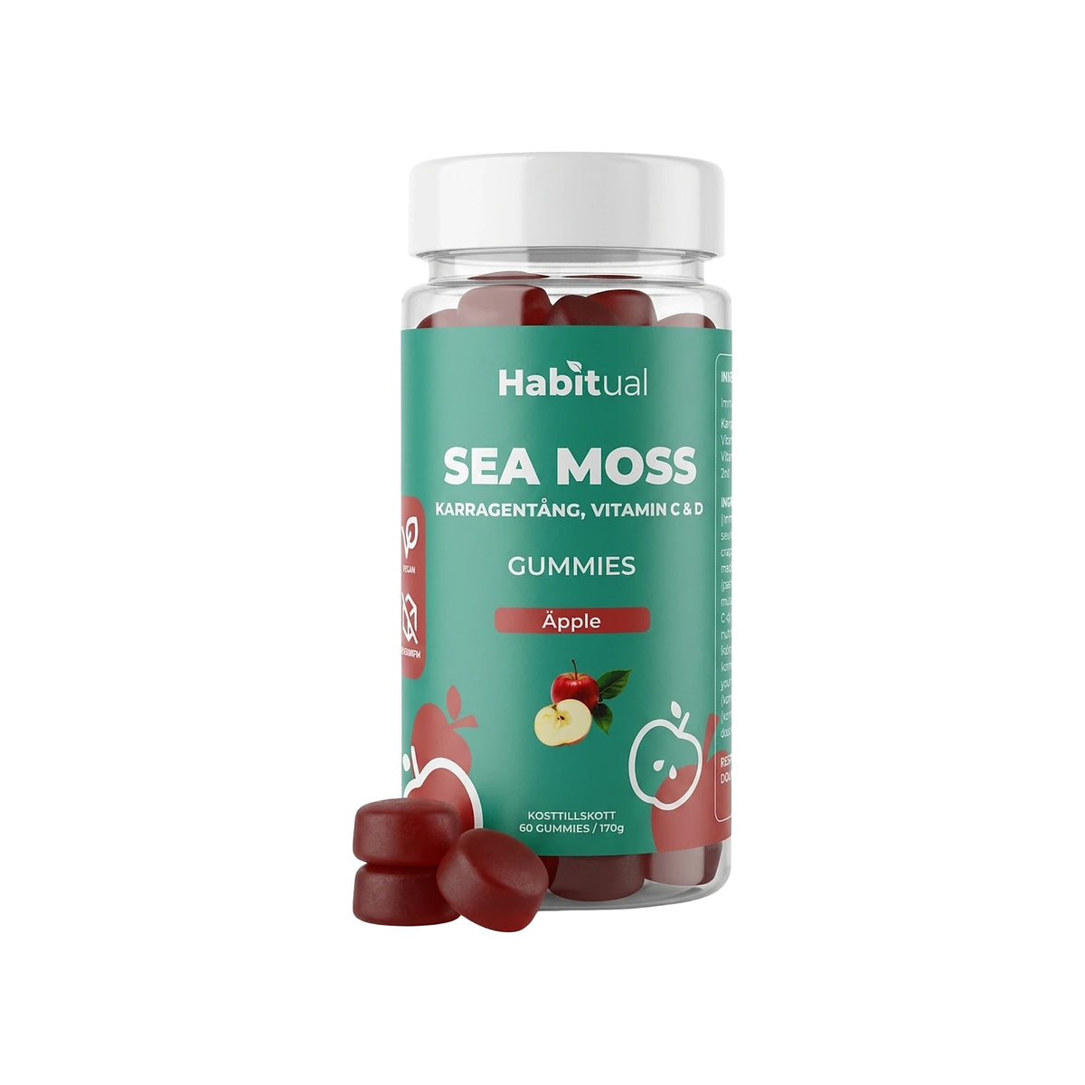Habitual Sea Moss Gummies 60 st, bild 1 av 1