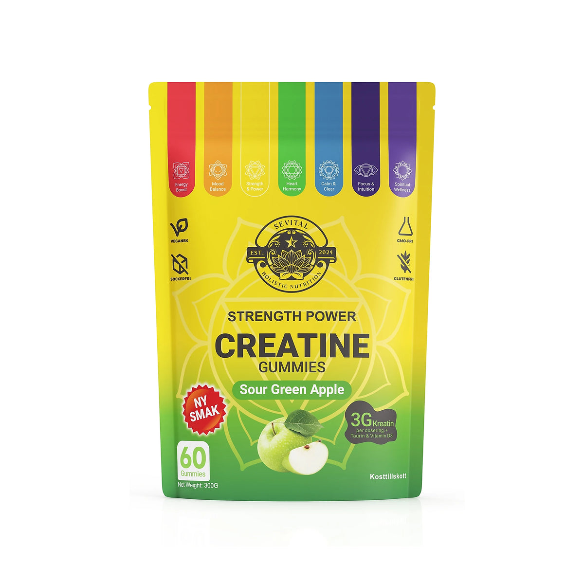 Sevital Creatine Gummies 60 st, bild 2 av 3